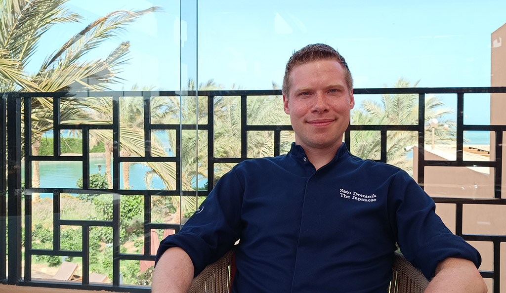 Fabio Toffolon im Chedi in der Lagunenstadt El Gouna. Foto: Michael Schabacker