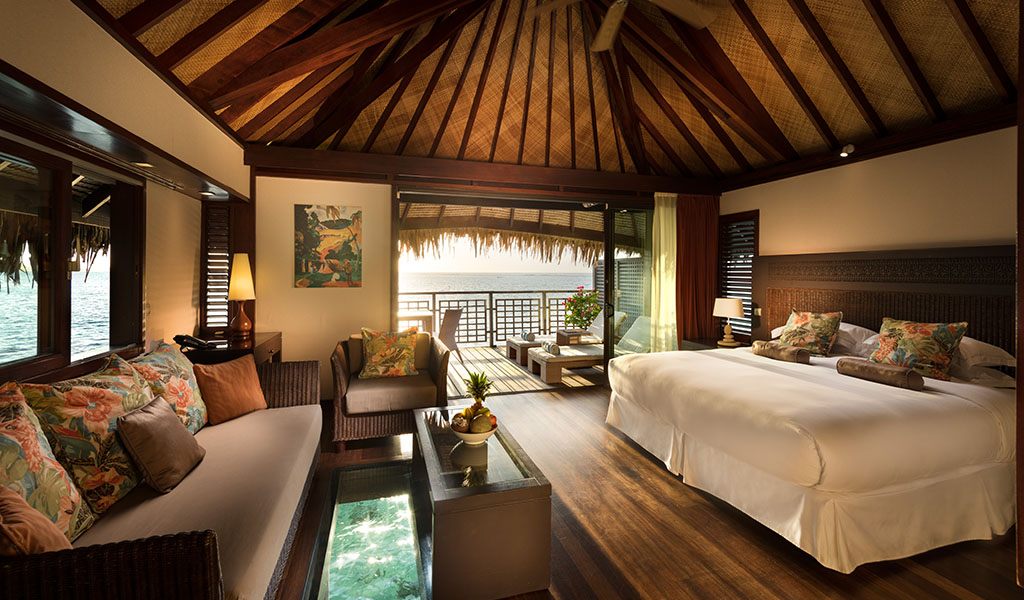 Ein Lagoon Bungalow. Foto: Hilton