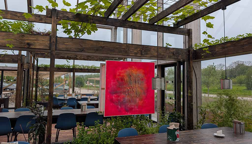 Kreativ, innovativ: Restaurant und Gewächshaus in einem. Foto: Carola Faber
