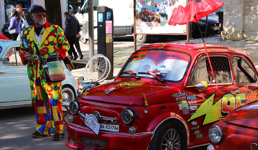 Treffen der Freunde des Fiat 500. Foto: Ellen Spielmann