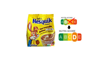 Foto: Nesquik Nutri Score / foodwatch