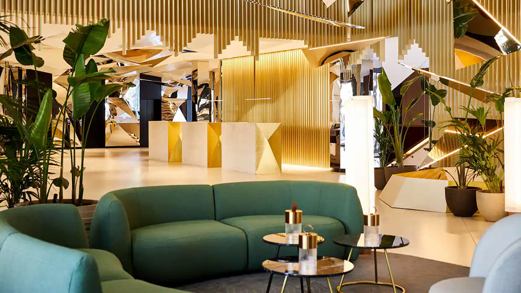 Lobby des Grand Hyatt Barcelona. Foto: Grand Hyatt Barcelona