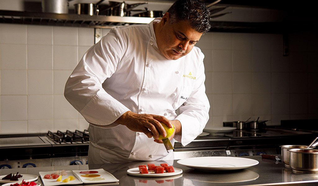 Chefkoch Heros de Agostinis. Foto: Anantara Hotels & Resorts