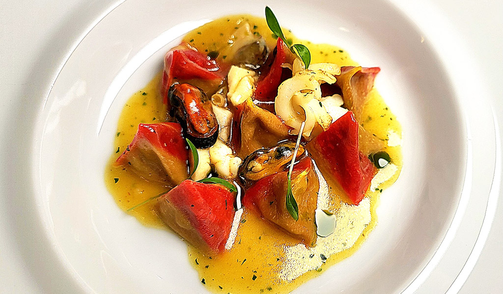 Muhammara Ravioli. Foto: Christian Euler