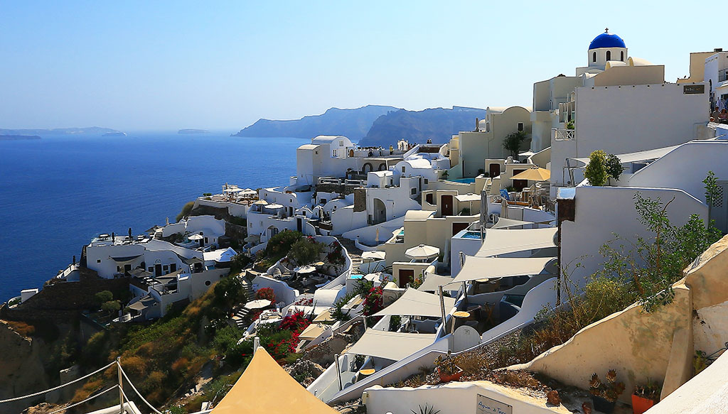 Santorini ist immer eine Reise wert. Foto: Frank Dieter Sistenich