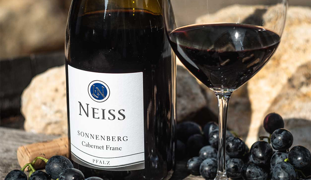 Sonnenberg Cabernet Franc von Neiss. Foto: Weingut Neiss