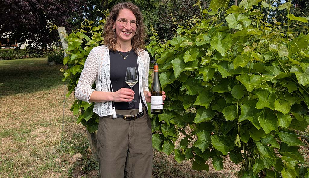 Theresa Erbeldinger vom Bastianshauser Hof. Foto: Carola Faber