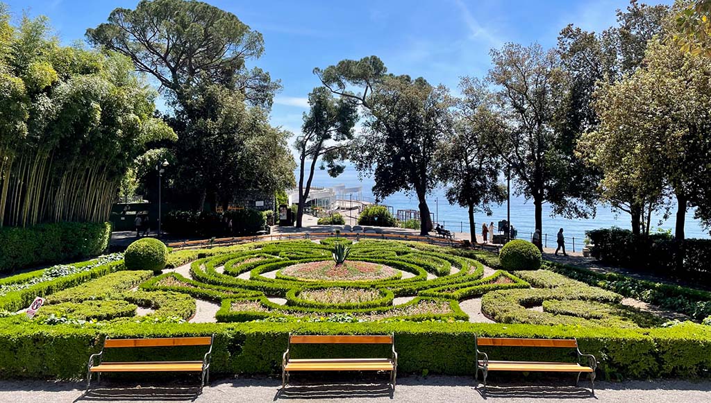 Teil des prachtvollen Gartens der Villa Angiolina. Foto: Kirsten Lehmkuhl