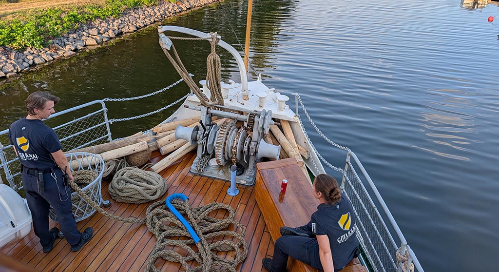 Nach kurzer Zeit kennt man die Gesichter der Crew. Foto: Carola Faber