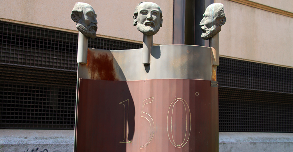 Kunst auf den Straßen von Mantua. Foto: Ellen Spielmann