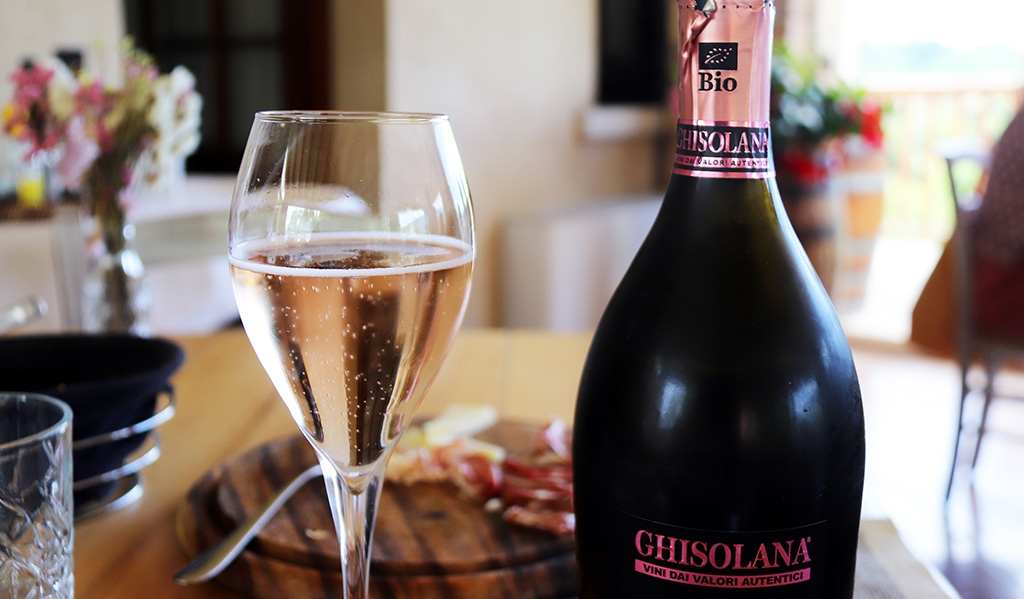 Der Ghisolana Rosé Spumante Extra Dry. Foto: Jürgen Sorges