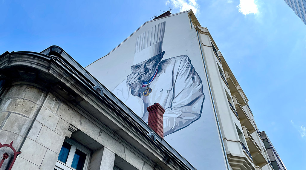Paul Bocuse: in Lyon allgegenwärtig. Foto: Kirsten Lehmkuhl