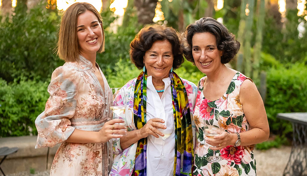 Gabriella Favara, Gabriella Anca Rallo und José Rallo. Foto: Donnafugata