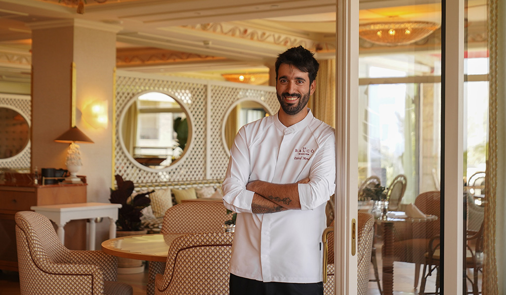 David Méndez: Küchenchef des Es Balcó de Son Vida. Foto: Castillo Hotel Son Vida