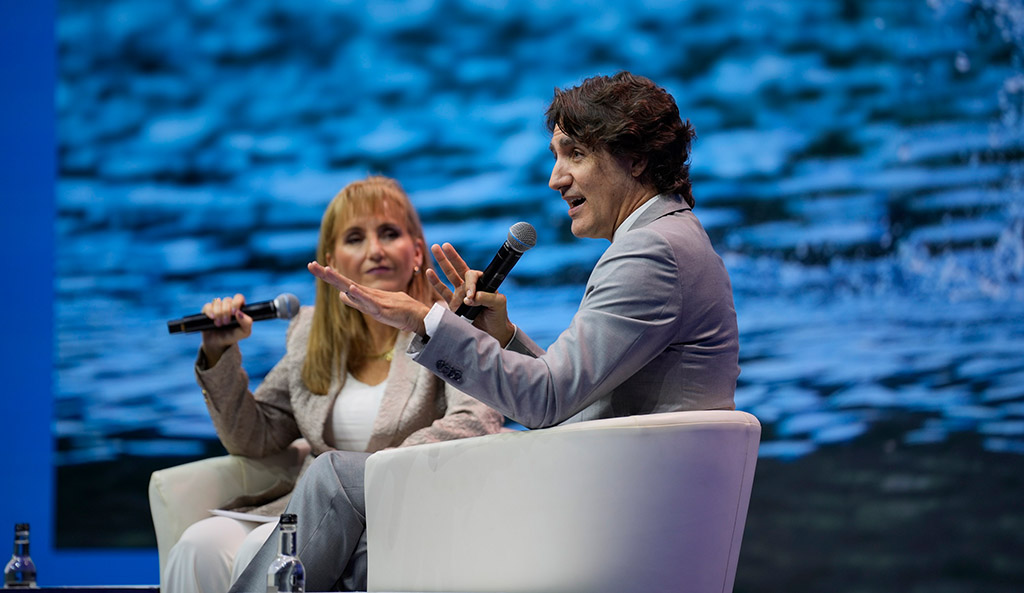 Top-Redner beim Kongress: Justin Trudeau (ehemaliger Premierminister Kanadas). Foto: WTTC Global Summit 2026