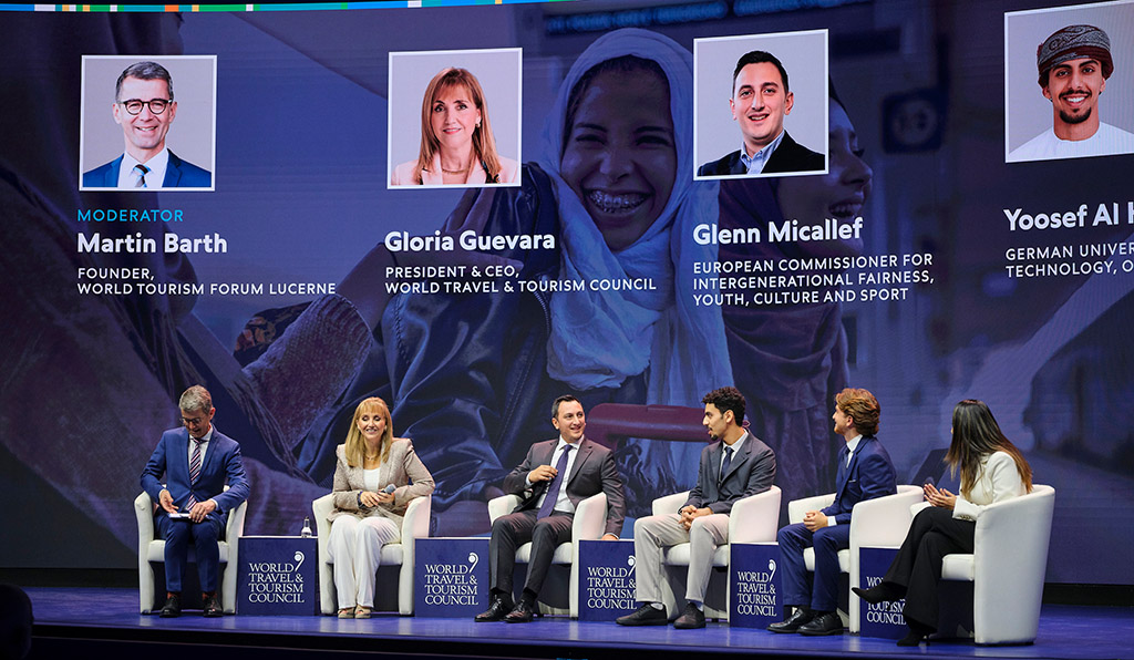 Diskussionsrunde im Mediterranean Conference Centre in Valetta. Foto: WTTC Global Summit 2026