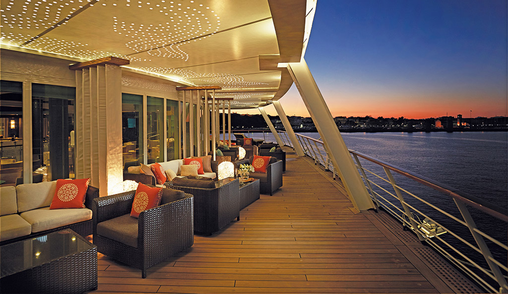 Horizon Lounge Deck. Foto: Regent Seven Seas
