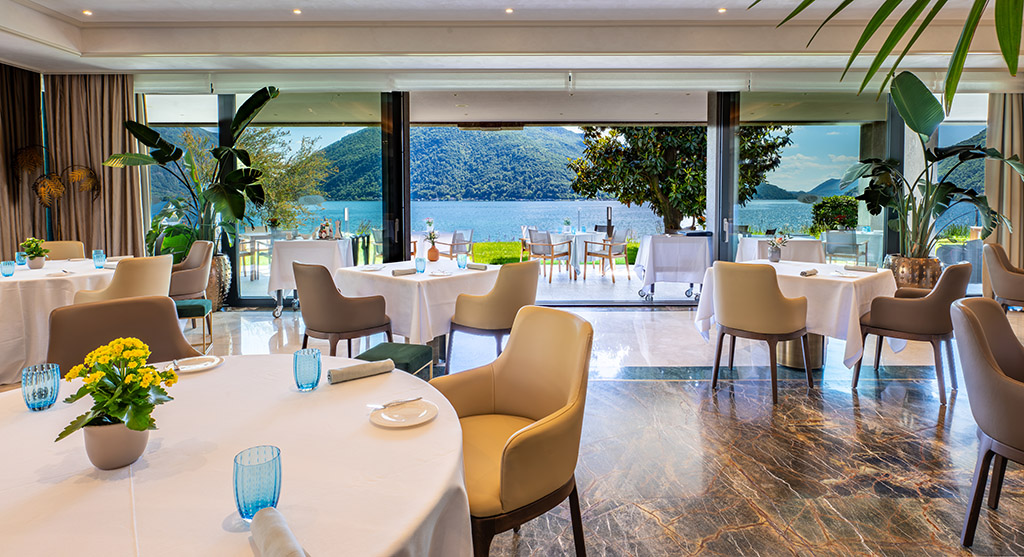 Restaurant „Le Rive“ im Swiss Diamond Boutique Hotel La Romantica. Foto: Swiss Diamond Group