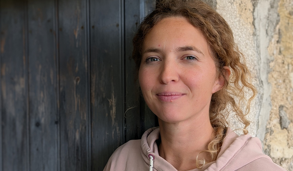 Zoé Cayol bewirtschaftet in Châtillon-en-Diois zusammen mit ihrem Vater Jérôme etwa 14 Hektar. Foto: Carola Faber
